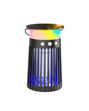 NEXLY SJZ-091 Solar Bug Zapper Portable Outdoor Waterproof Mosquito Killer Indoor Home Rechargeable Fruit Fly Trap 4200V Electric Gnat Traps for Room Garden Courtyard Kitchen Camping Backyard