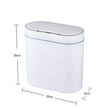 FWTCVB Smart Sensor Trash Can Electronic Automatic Household Bathroom