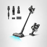 DREAME Cordless Stick Vacuum R20 Pure, 150AW Powerful Suction, Celeste LED Illumination, Anti-Tangle, Hard Floor & Carpet Cleaning, Up to 90Min Runtime, LED Screen, Lightweight, Versatile Attachments