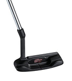 18 Piece Men's Complete Golf Club Package Set With Titanium Driver, #3 & #5 Fairway Woods (Red, Regular Size)