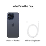 Apple iPhone 15 Pro Max, 512GB, Blue Titanium - Unlocked