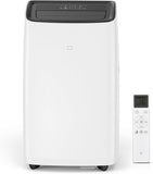 14000Btu Portable Air Conditioners,4 In 1 Air Cooler, Heater,Fan & Dehumidifier, Quiet Portable AC Unit Cools Rooms Up to 750 Sq. Ft, 24 Hrs Timer,LED Display,Remote Control, Window Kit