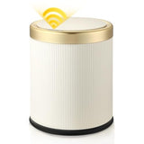 onlcuk Automatic Motion Sensor Bathroom Trash Can with Lid, 2.8 Gallon Touchless