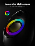 Computer Speakers for Desktop PC, 20W Peak Power Bluetooth 5.4 USB/USB-C Powered PC Speakers with RGB Glow