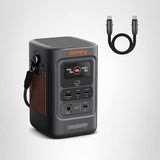 Jackery Explorer 240D Power Bank (80,000mAh), LiFePO4 Battery 256Wh Portable Power Station, USB-C Cable Included,200W DC Output,1-Hour Fast Charging, Compact for Outdoor Camping, Travel, Emergencies