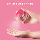 Wish Hydrating Hand Sanitizer with Silicone Case, Travel Size Spray, 4 Scents