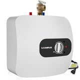 CAMPLUX Electric Hot Water Heater 6.5 Gallons, Mini Tank Water Heaters Electric 120V 1440W, Easier Using with Adjustable Thermostat, Save Time, UL Listed
