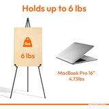 Easel Stand for Wedding Sign Stand, 66 Inch Portable Picture Stands for Display