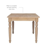 Linon Dining Table Brown