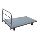 DMC-FPPS Steel Platform Truck/Smooth Deck Platform Truck 2000lb Capacity Heavy Duty