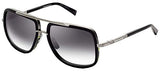 Sunglasses Dita MACH-ONE DRX-2030-E MATTE BLACK ANTIQUE SILVER