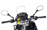 UAYESOK Bicycle/Motorcycle Walkie-Talkie Handlebar Mount, Vehicle Grab Rail Clamp Radio Holder for HT, Scanner, Speaker Mic