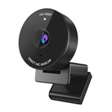 1080P Webcam - USB Webcam with Microphone & Physical Privacy Cover, Noise-Canceling Mic, Auto Light Correction, Fixed Focus
