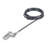 StarTech.com Universal Laptop Cable Lock 6.6ft (2m), Serialized Security Cable