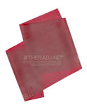 THERABAND Resistance Bands, 6 Yard Roll Professional Latex Elastic Band For Upper Body, Lower Body, & Core Exercise, Physical Therapy, Pilates, At-Home Workouts, & Rehab, Red, Medium, Level 3 Theraband