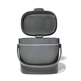 OXO Good Grips EASY-CLEAN COMPOST BIN - CHARCOAL - 1.75 GAL/6.62 L