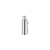 kela Wall Liquid soap Dispenser of Brass in Silver, 7 x 7 x 24 cm