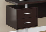 Monarch Specialties Computer 70"L Desk Left or Right Facing - Capuccino