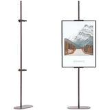 Metal Heavy Duty Floor Easels for Painting, Antique Tall Picture Easels with Base for Signs Photos Display