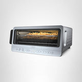 Ninja Air Fryer Toaster Oven Combo | 8-in-1 Functionality | Flip Up & Away for Storage Space | Air Fry Basket, Sheet Pan, Wire Rack & Removable Crumb Tray |1800 Watt | Stainless Steel | SP151