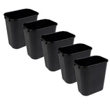 Rectangular 3.5 Gallon Commercial Trash Cans for Office – Small Recycling Bin