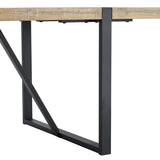86.6" Dining Table for 8-10 People, Modern Rectangle Dining Room Table