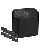 ALTIJARAT INT-Car Bin with 90 Pcs Trash Bag-This Car Trash Can Easy to Hang- Car Bin Tidy is Water-Resistance