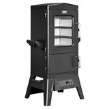 Digital Electric Smoker with Cover, LED Display Build in Meat Probe Large Capacity BBQ Smokers, 4 Racks Smoke More with 633 sq in Cooking Area