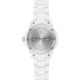 Bulova Ladies' Marc Anthony Marine Star White Ceramic and Stainless Steel