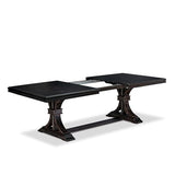Luxe by East West Furniture NEFL9-SBB-21 - 9-piece kitchen table set consists