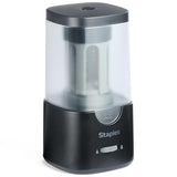 Staples Electric Pencil Sharpener, Black – Heavy‑Duty Classroom Sharpener for Teachers