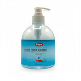 SIPA Hand Sanitizer Pump, Original 16.9 Fl. Oz/ 500 ml, Fresh Scent Gel, with Vitamin E and Aloe