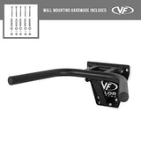 Valor Fitness Wall Mounted Dip Station Bars - Space Saver - Foldable Home Gym Workout Equipment - 350 lb. Capacity Valor Fitness