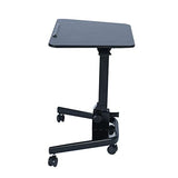 EWRCVBVCA Height Adjustable Laptop Stand on Wheels