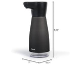 AIKE Magnetic Charging Waterproof Automatic Soap Dispenser for Liquid Soap Anti-Fingerprint Black Coating 14fl.oz. Model AK1337