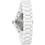 Bulova Ladies' Marc Anthony Marine Star White Ceramic and Stainless Steel