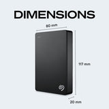 Seagate Portable 5TB External Hard Drive HDD – USB 3.0 for PC, Mac,