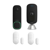 Home Security Bundle with Smart Doorbell Camera (Wired), SmartSensor for Doors and Windows