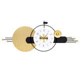 AXAORIRA 47x19 Inches Modern Large Wall Clock Battery Operated Silent, Non-Ticking Quartz Decorative Analog Clocks for Living Room, Bedroom, Hallway - Ideal Gift for Home Decor Lovers