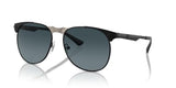Persol Unisex 649 Iron Aviator Sunglasses
