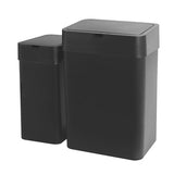 ELPHECO Bathroom Trash Can with Lid, 2 Pack Automatic Garbage Can