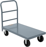 24"x48" Heavy Duty Steel Platform Truck, 2200 lbs Load Capacity Flatbed Hand Truck