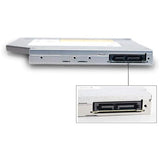 TechMagnet Internal 7mm Slim SATA 8X DVDRW CD DVD RW ROM Burner Writer M-Disc Laptop Super Multi PC Mac Tray Loading Optical Drive Device Compatible with Dell, Lenovo, HP, Asus, Acer (Renewed)