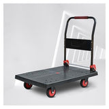 Heavy Duty Folding Hand Truck, Lightweight Moving Flatbed Cart,Folding Platform Trucks,Push Cart Dolly,Service Carts