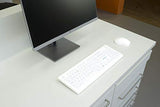 PUREKEYS Medical Keyboard Full Size Wireless White for Hospital, Dentist