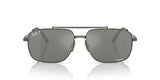 Ray-Ban RB8096 Michael Titanium Rectangular Sunglasses