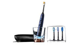 Philips Sonicare DiamondClean Smart 9750 Electric Toothbrush, Sonic Toothbrush with App, Pressure Sensor, Brush Head Detection, 5 Brushing Modes and 3 Intensity Levels, Lunar Blue, Model HX9954/74