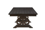 Kitchen Furniture Set 11Ps Casual Solid Wood Dining Table Set