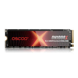 OSCOO 2TB PCIe 4.0 NVMe SSD, M.2 2280, Up to 7,400MB/s, Graphene Heatsink