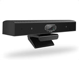 Conference Room Camera, 3-in-1, 1080p Full HD Webcam with Microphone and Speaker, USB Plug and Play (Black)